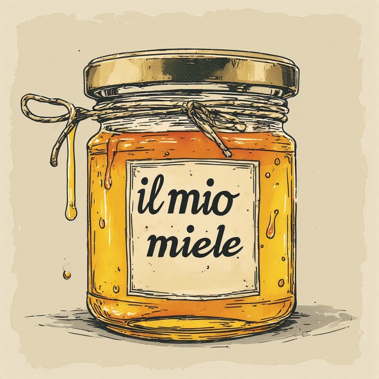 Miele nel vasetto